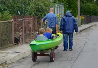 &quot;Būna ir taip - baidarė su ratais&quot; Vida Jankaitienė